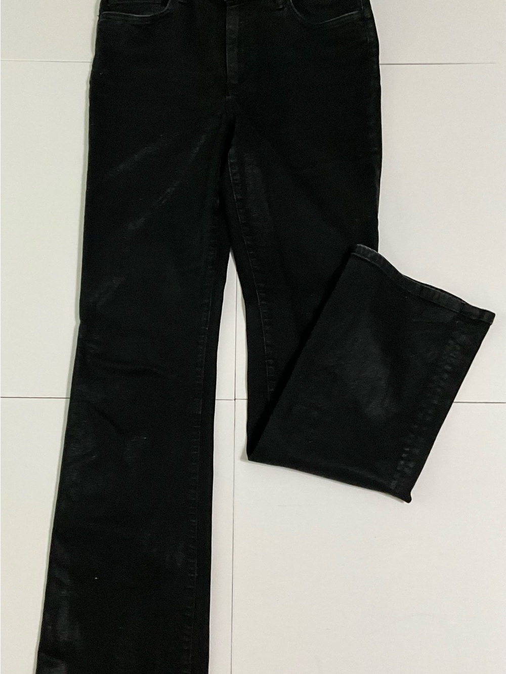 Joe's Jeans Black Flare Wide-Leg Jeans